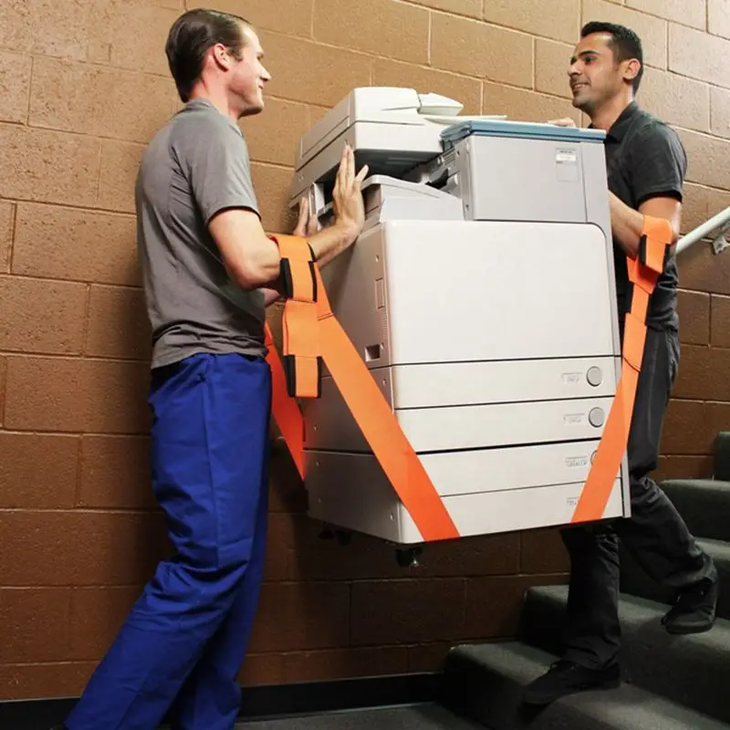 Оранжевые подвижные ремни для вилочного погрузчика предплечья подъемная и