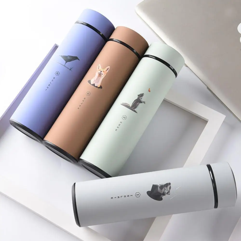 

480Ml Double Wall Stainless Steel Water Bottle Vacuum Flasks Thermos Cup Coffee Tea Milk Travel Mug Thermo Bottle Thermo Cup