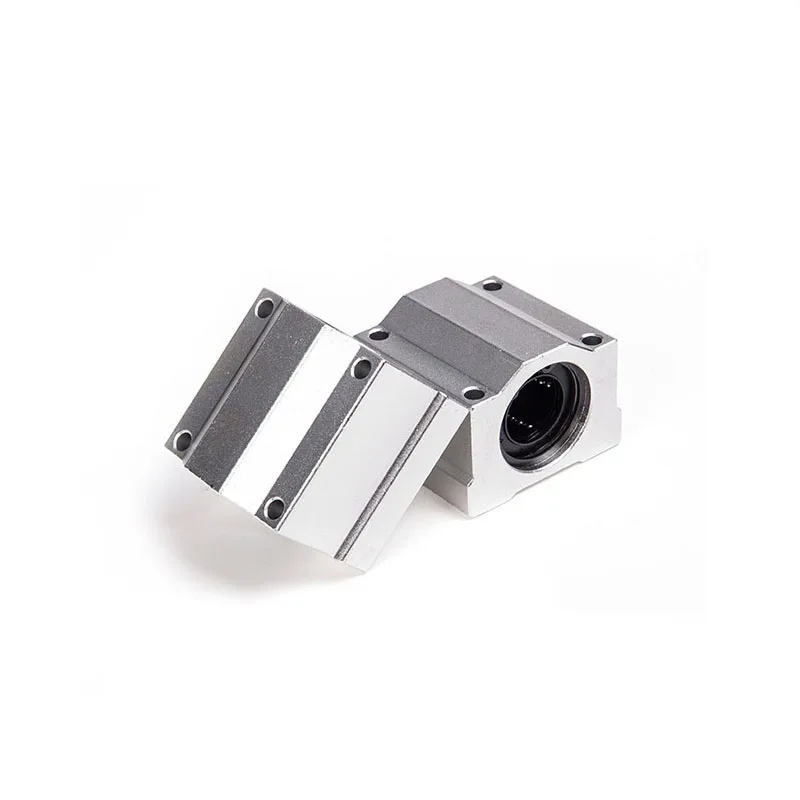 

High quality 4 pcs SC12UU SCS12UU Linear motion ball Bearings Slide Block bushing for 12mm Shaft Pillow Block with CNC Parts