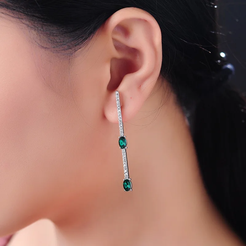 Стильные серьги гвоздики для женщин новая Асимметричная Серебристая акриловая