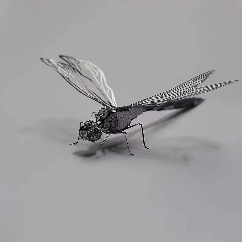 

Clockwork Home! Bored to Assemble a Dragonfly to Play! Metal Puzzle