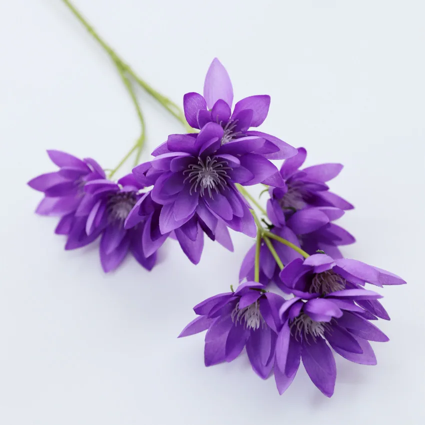 Искусственные цветы в виде лотоса искусственные украшение для дома свадебное