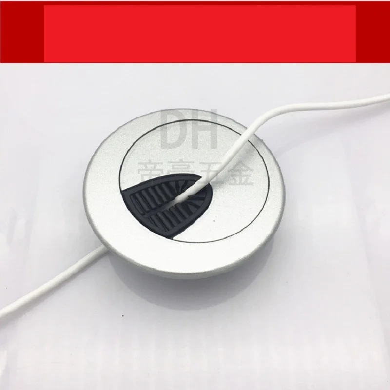 

Computer desk threading box hole cover 65mm cable box desktop cable box outlet hole cover plastic cable box