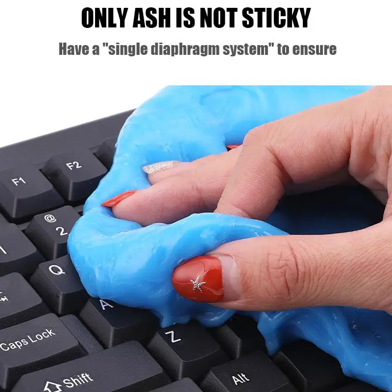 AOZBZ Car Cleaning Glue Laptop PC Computer Keyboard Slime Jelly Gel Compound Dust Wiper Cleaner Car Interior Car Accessories