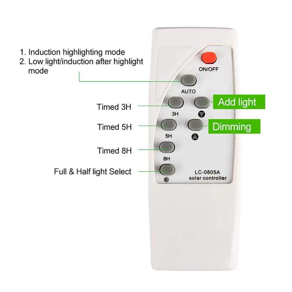 Outdoor Solar Lamp PIR Motion Sensor Wall With Remote Control Dimmable Light Emergency Garden Security Night | Лампы и освещение