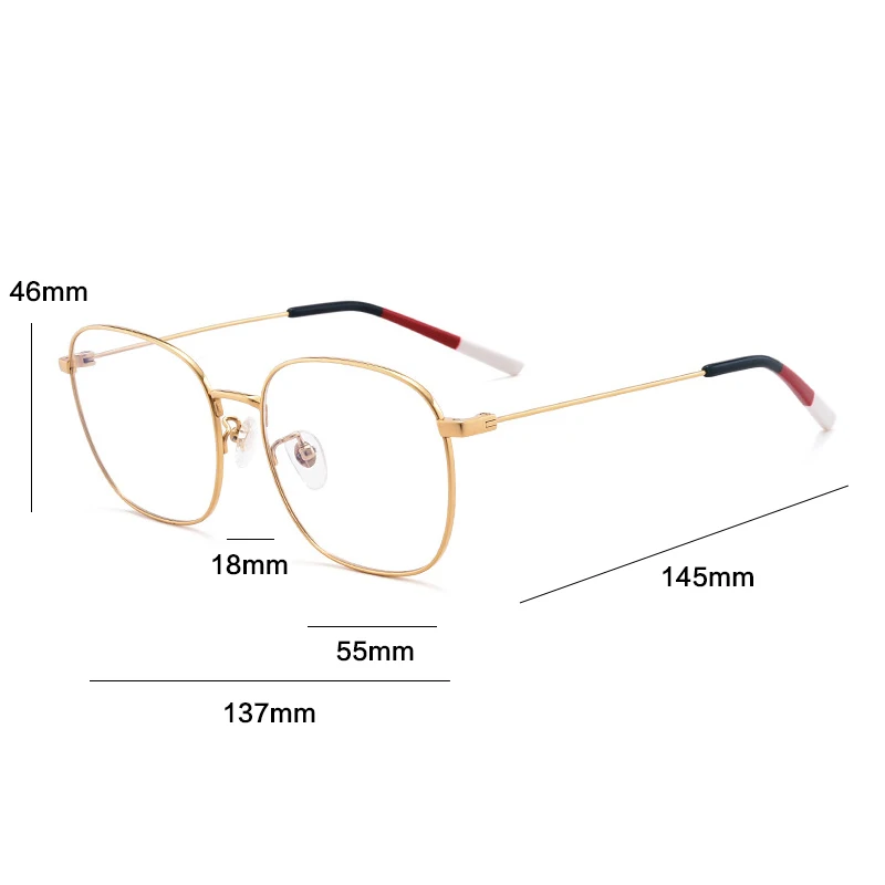 

2020 New Korea Pure Titanium Glasses Frame Men Prescription Myopia Optical Eyeglasses Frame Women Vintage Luxury Brand Eyewear