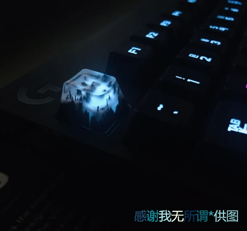 Герметичная резиновая деревянная крышка для ключей Logitech Romer G switch K840 G310 G810 G413 Gpro G513