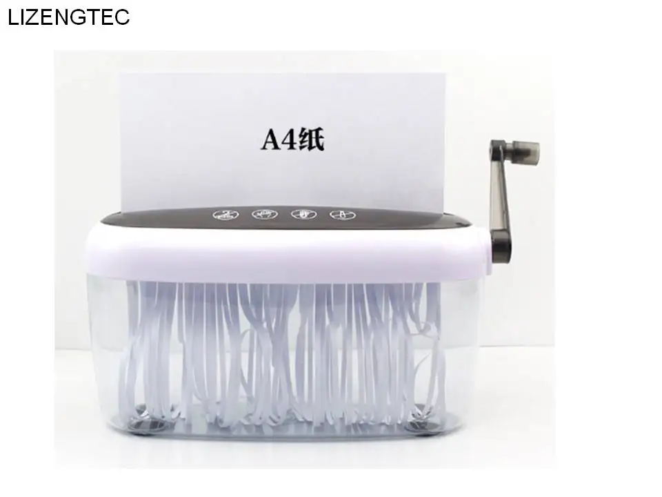 Бесплатная доставка миниатюрный многофункциональный измельчитель бумаги LIZENGTEC