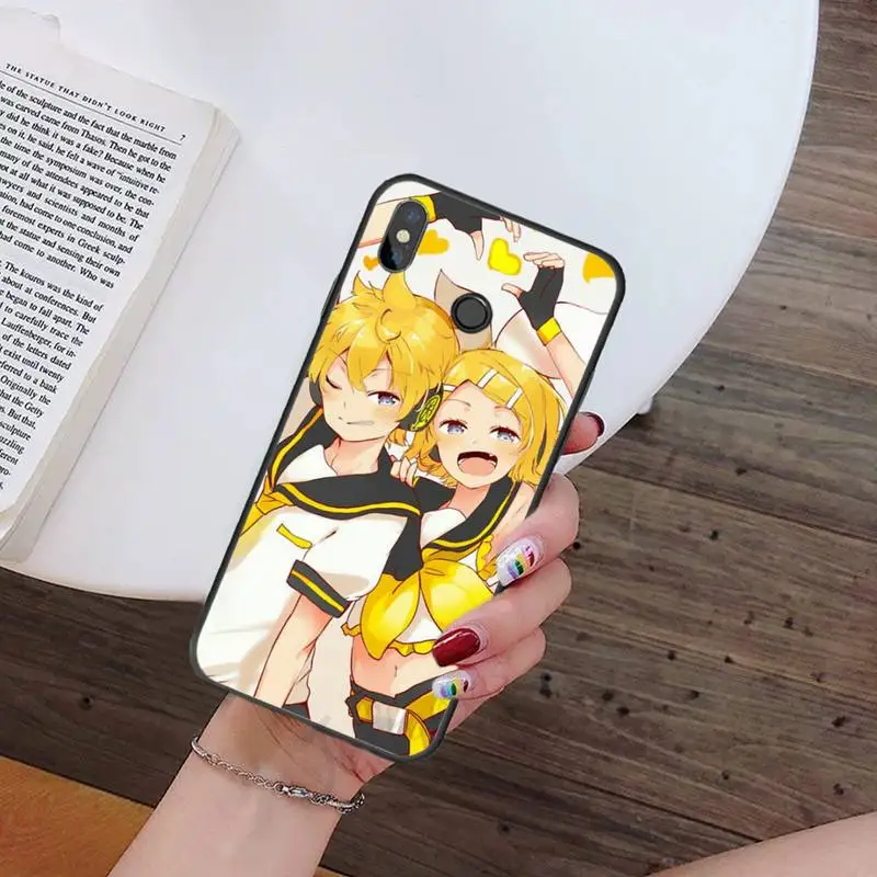 

KAGAMINE RIN VOCALOID Phone Cases For Xiaomi Redmi 7 9t 9se k20 mi8 max3 lite 9 note 8 9s 10 pro Soft Silicone Shell Cover capa