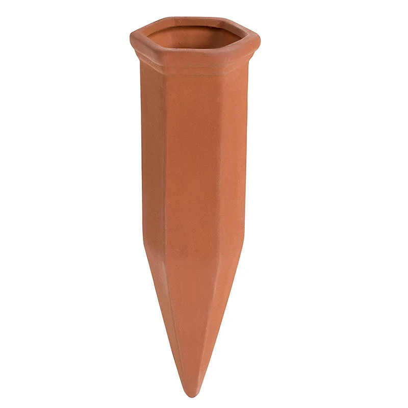 Self Watering Spikes - 6-Pack Terracotta Plant Stakes Automatic Slow Release Water Drippers for Indoor Outdoor Garden | Дом и сад