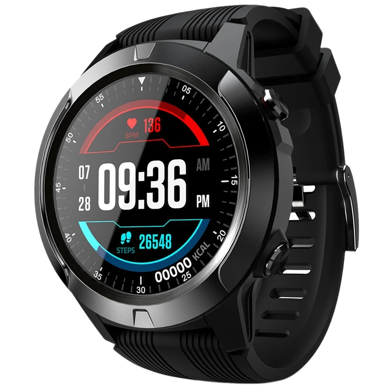 

Умные часы LOKMAT TK04, IP68 Водонепроницаемые Смарт-часы для плавания с пульсометром для телефонов Android и Ios
