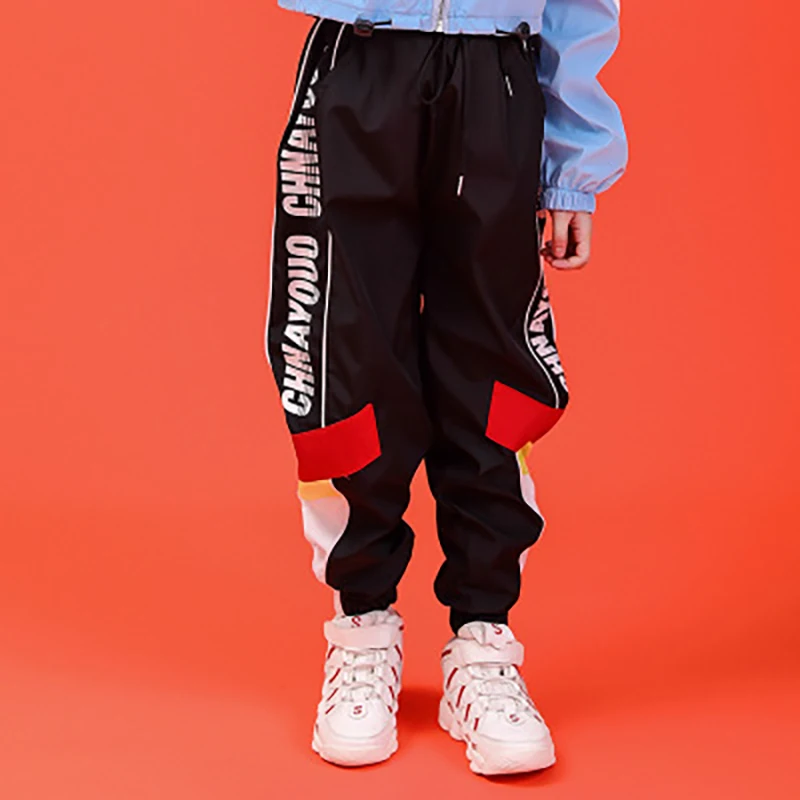 RAISEVERN Письмо плед Печать Детей Crop Толстовка Hip Hop Детские Девушки Печатного Hoodie Tops