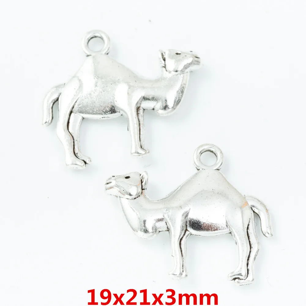 

Подвеска в виде верблюда в стиле ретро, цинковая, европейский стиль, изготовление ювелирных изделий 6760, 90 штук