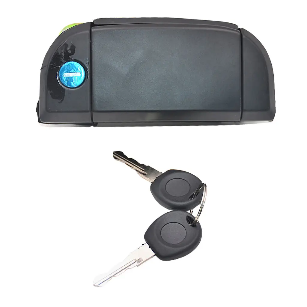 

Автомобильная дверная ручка, блокировка ключа, компоненты передних боковых ключей, подходит для фургона VW T4