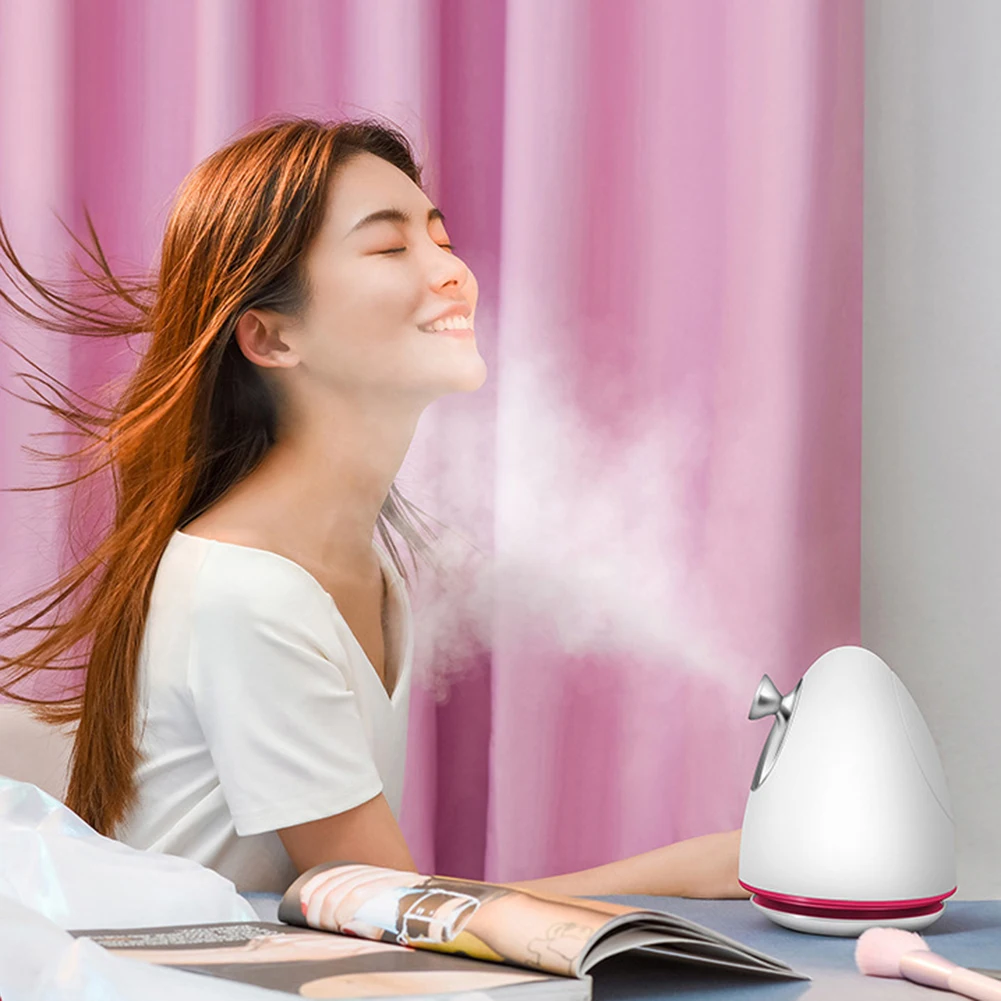 

Face Humidifier Hydrating Skin Care Women Facial Electric Sprayer Machine 85ml Sauna SPA Beauty Facial Steamer Vaporizer