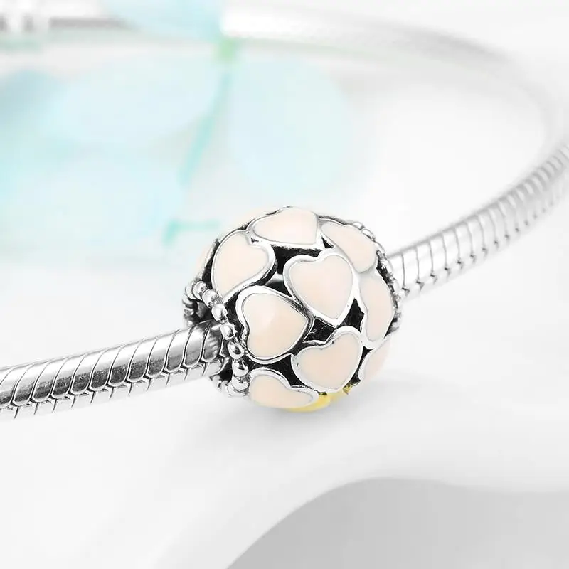 Горячая Распродажа 925 пробы серебро крылья ангела перо сердце Форма драгоценные