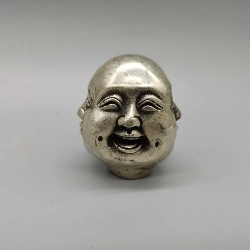 Изысканный античный медный орнамент Будды с четырьмя сторонами