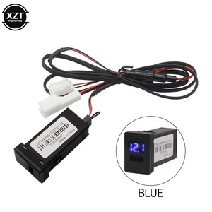 Quickcharging QC3.0 автомобильный вольтметр, зарядное устройство, прикуриватель, адаптер питания, интерфейс, зарядное устройство для Toyota Audi