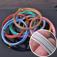 1 roll 12gauge 2mm 2meters carved aluminum metal craft wire beads jewelry making