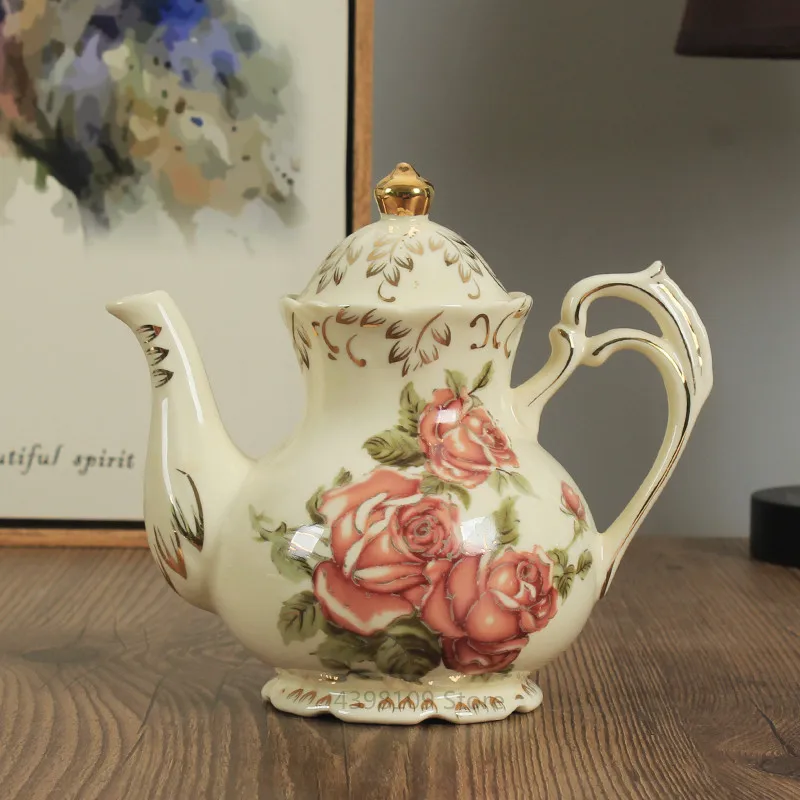 Керамическая кофейная чашка блюдце фарфоровая английская послеобеденная чайная