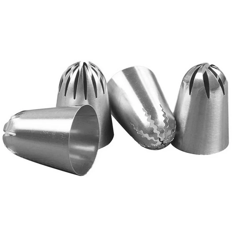 4 шт./компл. большой торт насадка для крема Обледенение инструменты