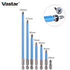710 шт. 25-125 мм PH2 крестовая насадка для дрели отвертки биты ручные инструменты Противоскользящий Электрический шестигранный хвостовик Магнитный шуруповерт сверло