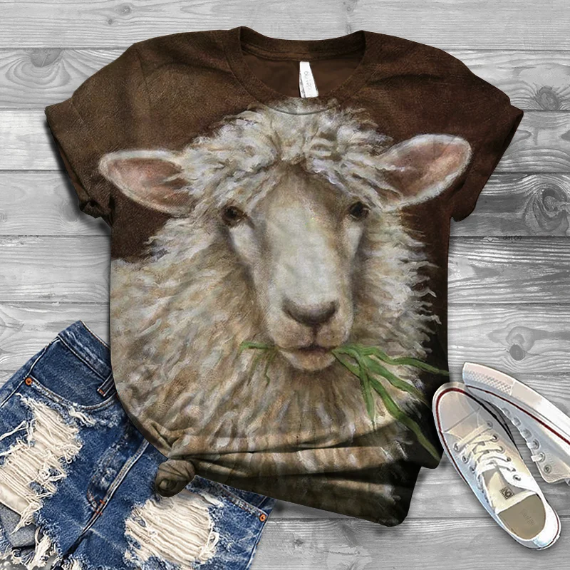 

Original new ladies T-shirt ladies T-shirt plus small size plus size 2021 ladies printed short-sleeved cartoon O-neck top 2021