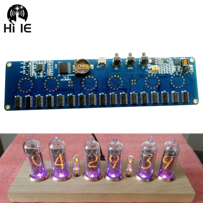 Набор электронных часов in14 Nixie цифровые светодиодные часы в подарок набор