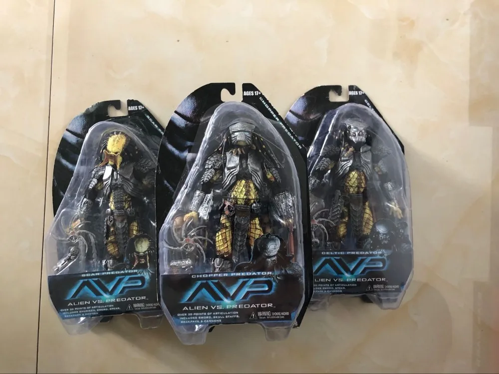 NECA AVP Alien vs. хищник ПВХ фигурка Коллекционная модель игрушки 7 &quot18 см|Игровые
