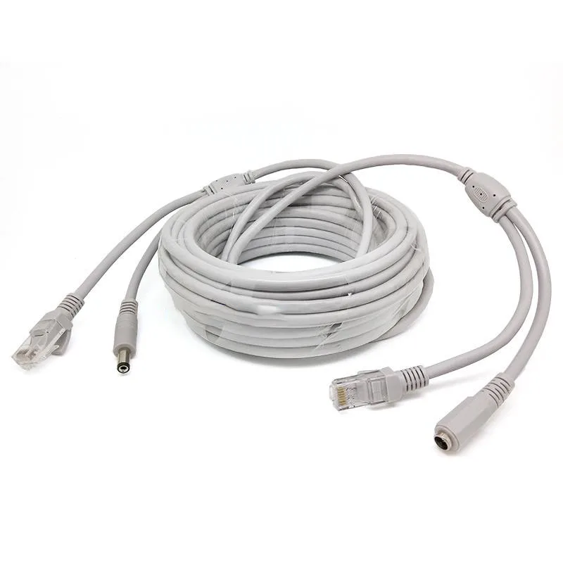 Сетевой кабель RJ45 для систем видеонаблюдения сетевой постоянного тока с