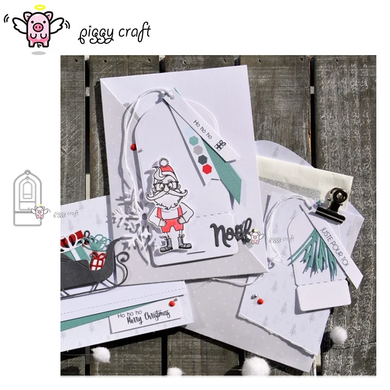 Технические металлические Вырубные штампы форма для вырезания 3 шт. бирка