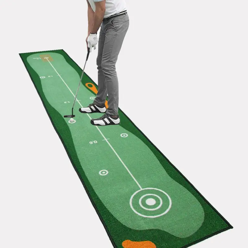 

50 * 300cm Indoor Golf Practice Carpet Mat Putter Practice Mat 1