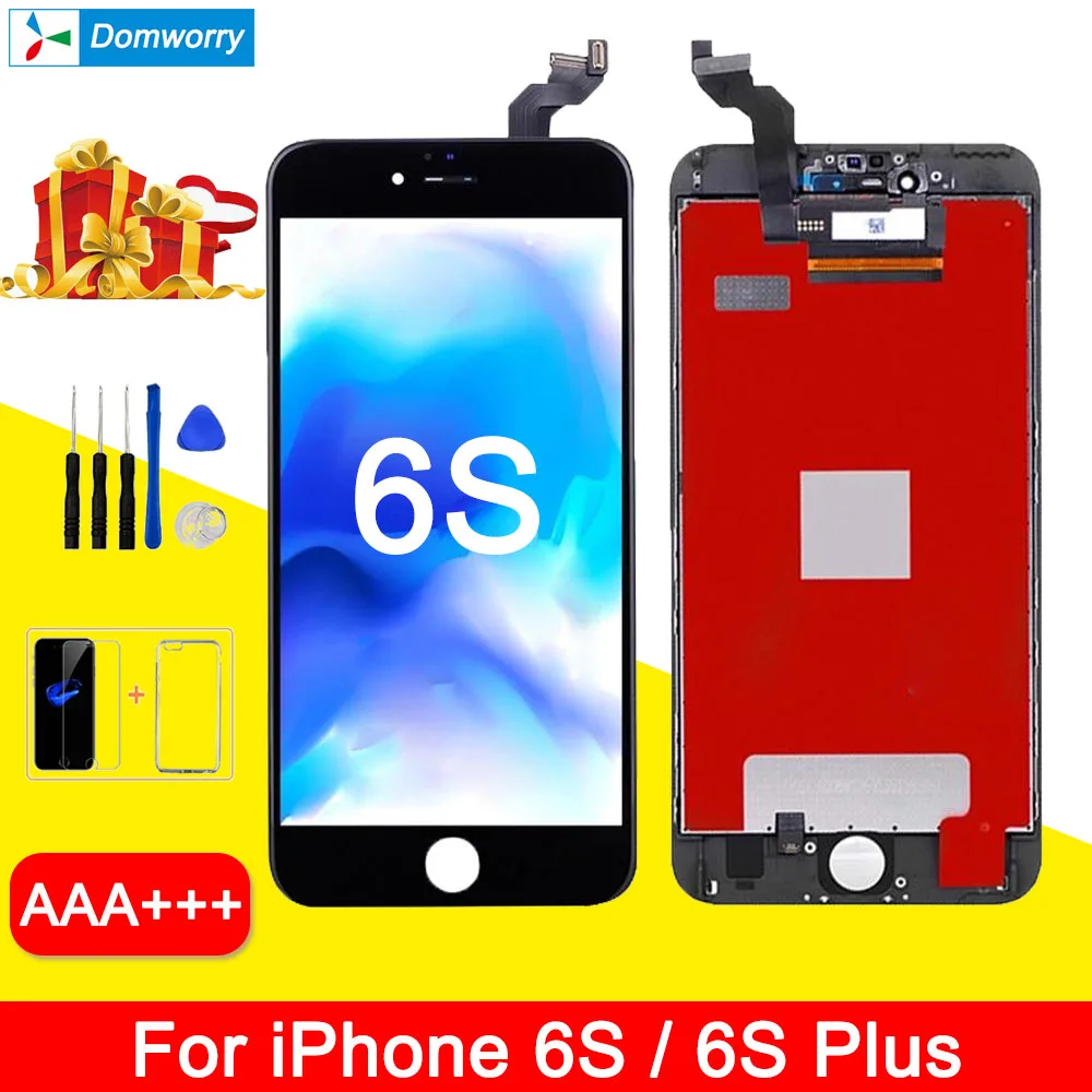 

Grade AAA+++ for iPhone 6S LCD Display With 3D Touch Screen Digitizer for iPhone 6S Plus No Dead Pixel + Gift