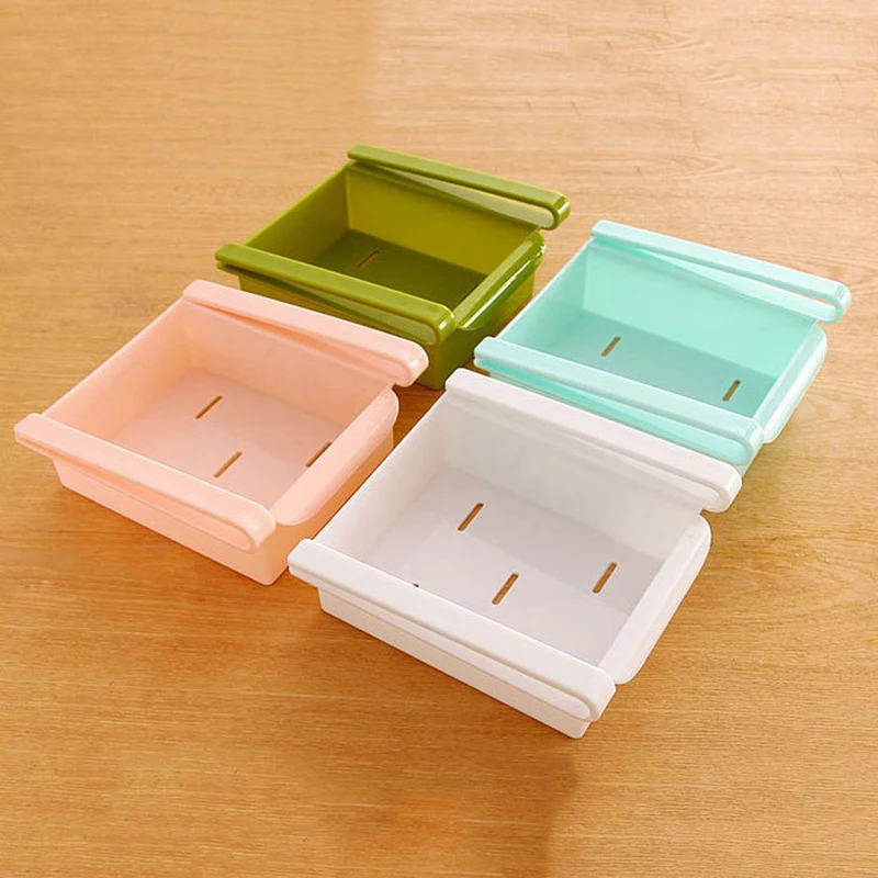 Бытовой Органайзер коробка для хранения стеллаж выдвижные ящики новая тарелка