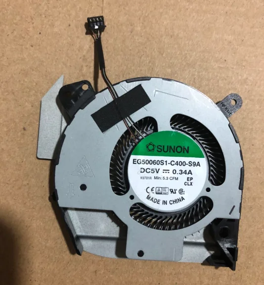 

Подходит для DELL 5401 Φ 0YX3WM, Новый охлаждающий вентилятор