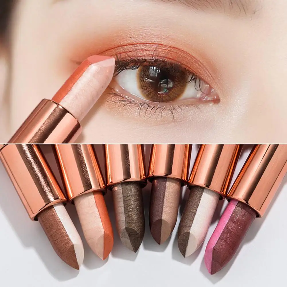

Eyeshadow Stick Summer Style Convenient Gradient Color Eye Shadow Gel for Girl