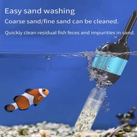 fish tank water change artifact toilet suction device electric water pump fecal suction sand washing device cleaning cleane