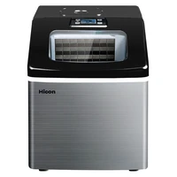 Hicon 25KG H Ice Machine Electric Generator Cooler Mini Ice Cube Maker Chopper Kitchen Appliance for Bars Restaurants Hotels