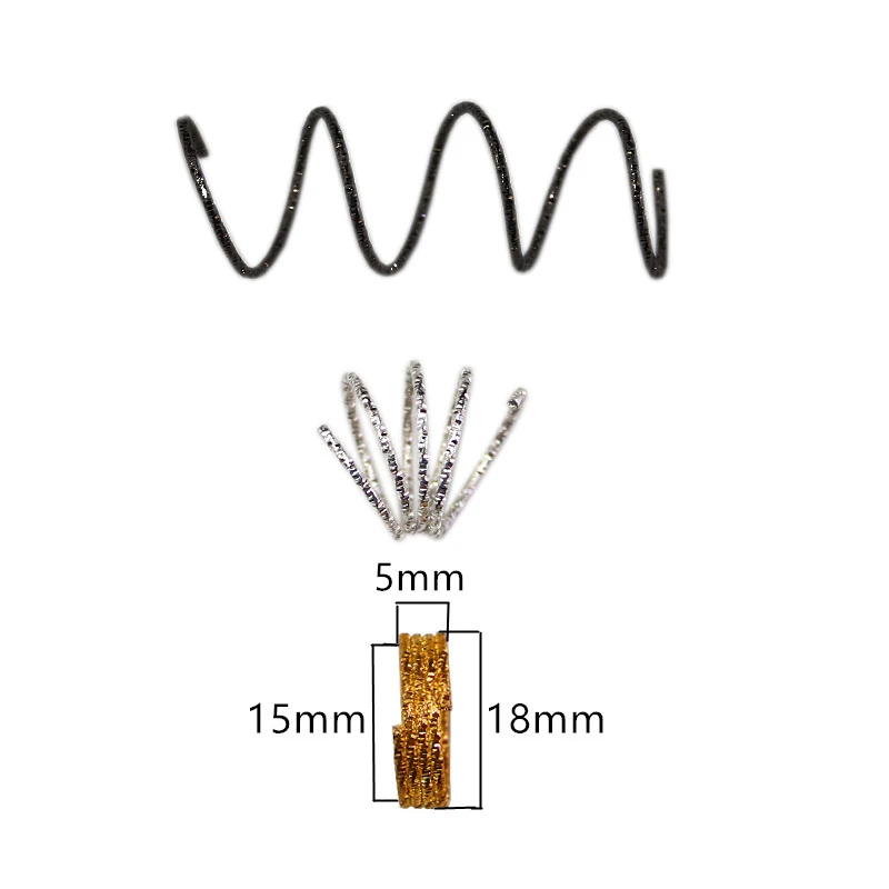 10 шт. обод кольцо внутреннее отверстие Золотой Серебряный волос коса дредлока