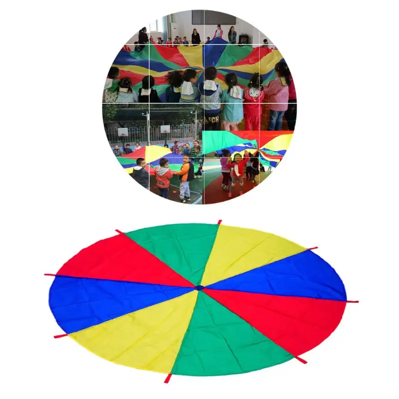 2 м дети играть красочный парашют игры на открытом воздухе упражнения Спорт