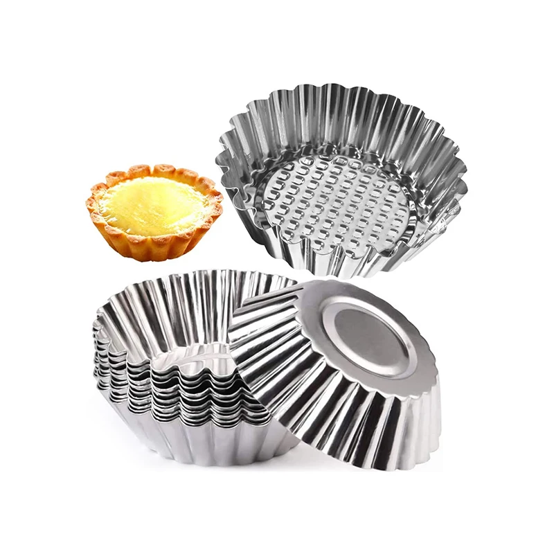 

20 шт., форма для выпечки яиц, нержавеющая сталь