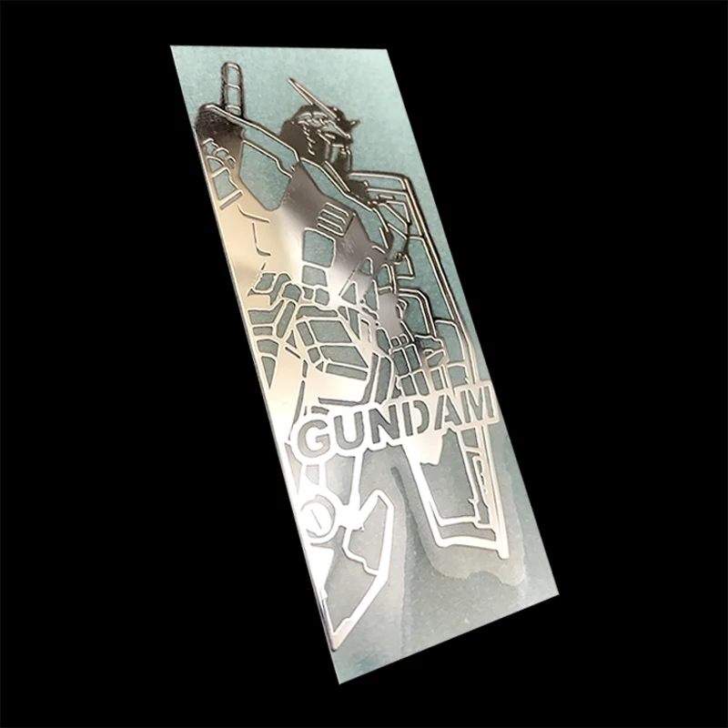 

Мобильный костюм Gundam металлические наклейки мобильный телефон украшение для ноутбука наклейки компьютерный чехол наклейки самоклеящиеся