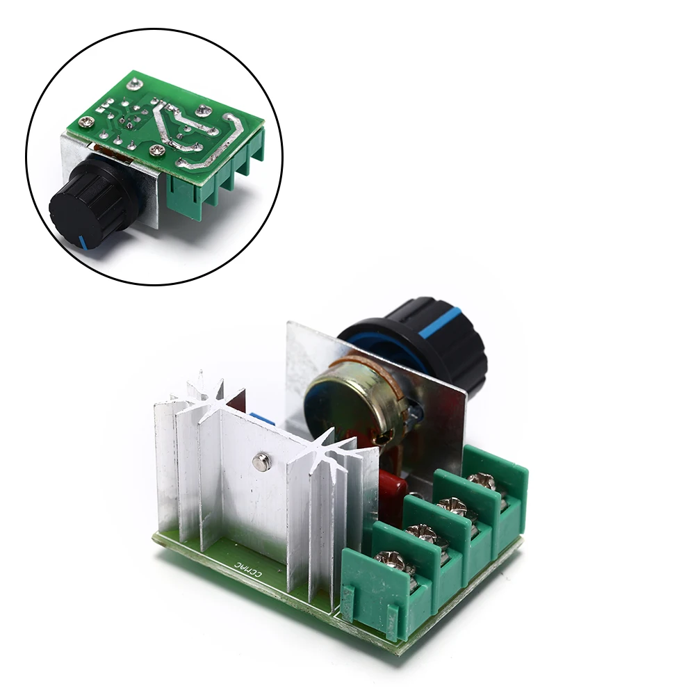 Светодиодный регулятор напряжения SCR с силиконовым управлением скорости