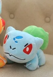 TAKARA TOMY милая плюшевая кукла Покемон носит шляпу Пикачу фильм с подвеской брошь кулон дети Рождество подарок на день рождения - Цвет: miaowazhongzi