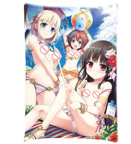 S7 Аниме CURA Maitetsu Подушка Чехол персонажей Hachiroku Чехлы Fukami современный пользовательские молнии Прямоугольник Подушка Чехол - Цвет: S7