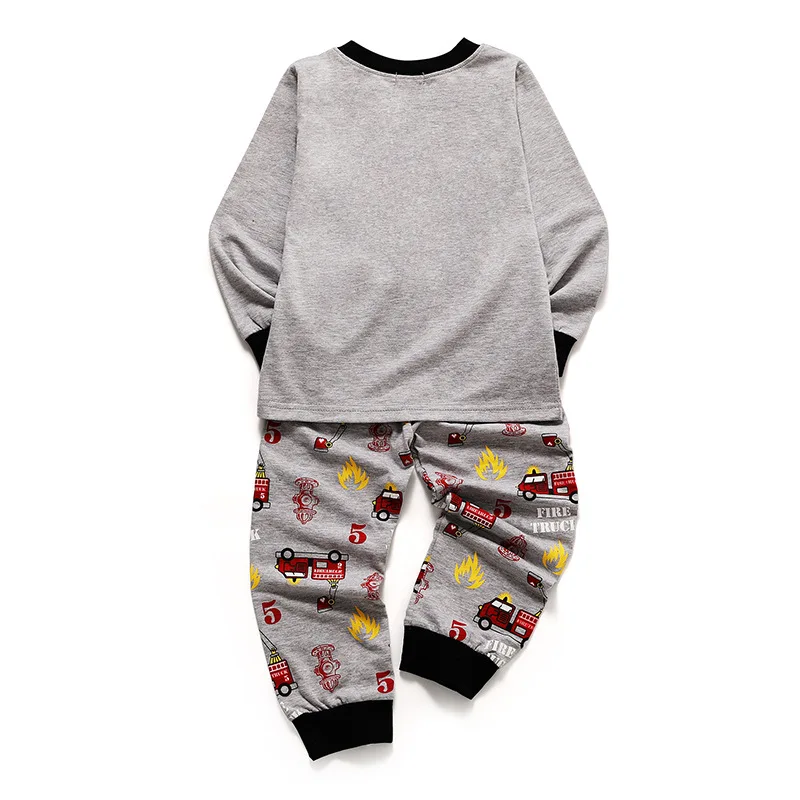 Повседневные пижамы с принтом автомобиля весна 2020 новые детские штаны пижамный