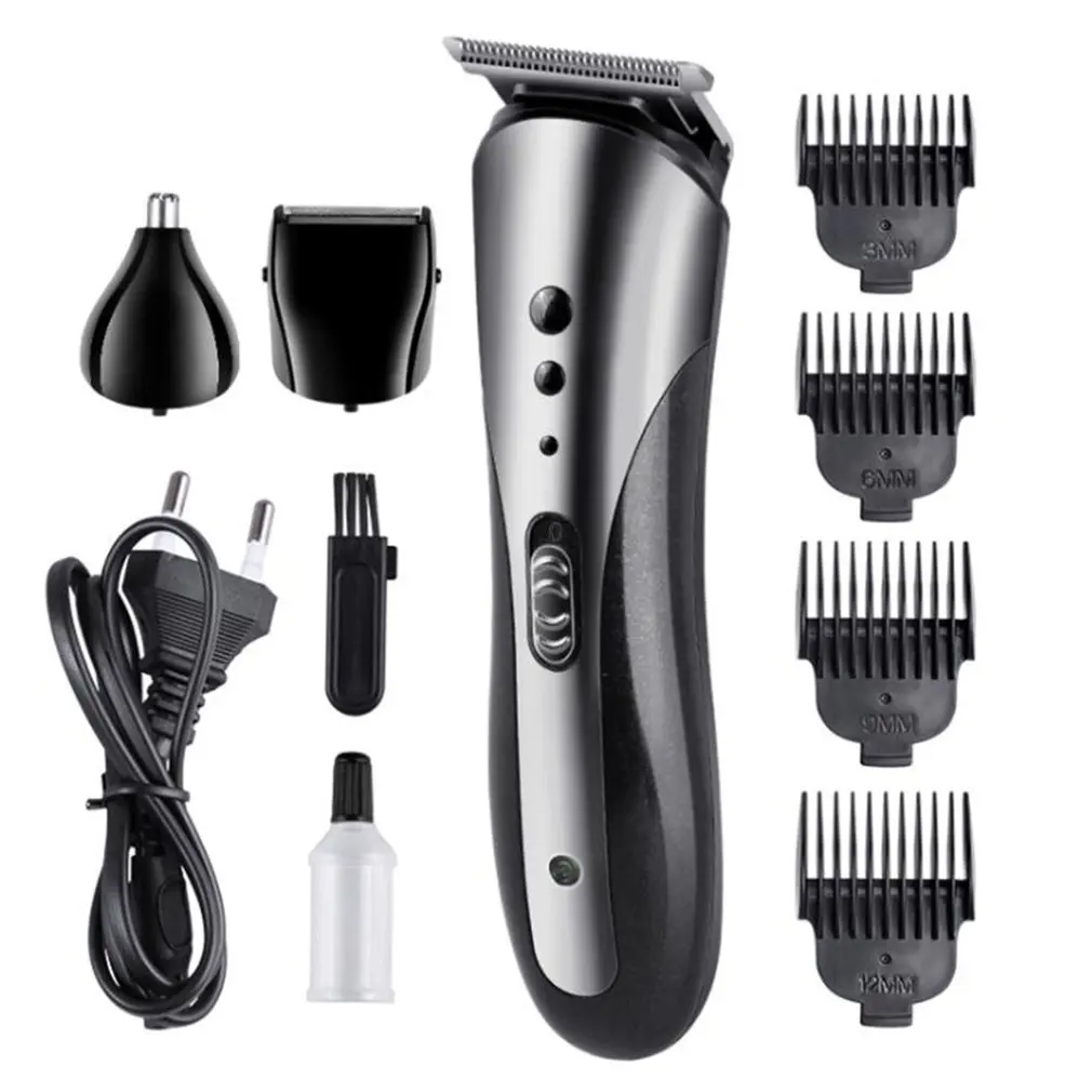 

Multifunctional Hair Clipper Rechargeable Electric Hair Clipper Men Professional Haircut Electric Shaver Hair Trimmer