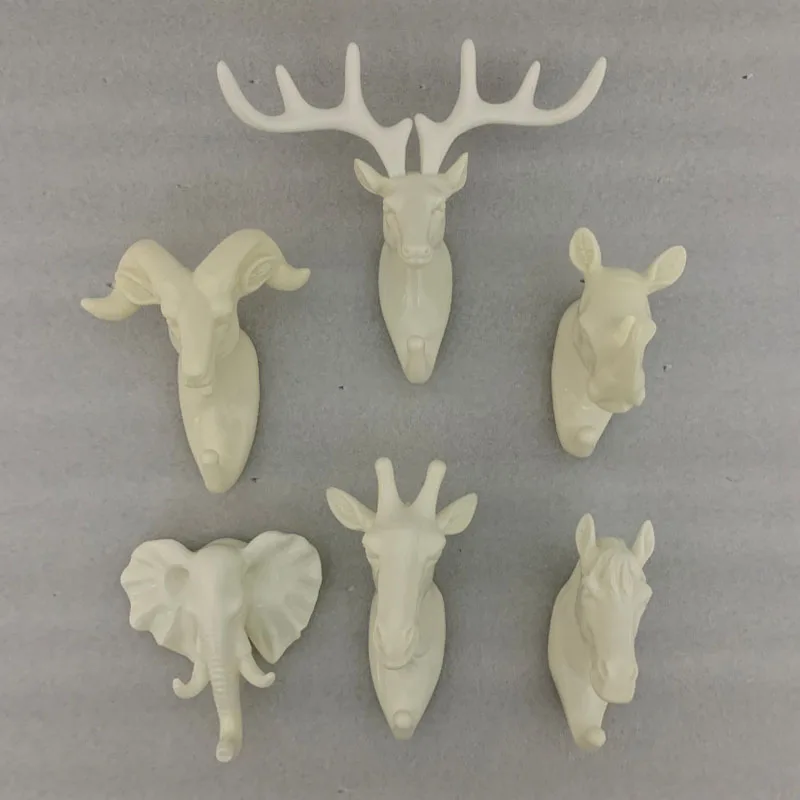 

Hanger Household Wall Decoration Hanger Hook Animal Head Frame