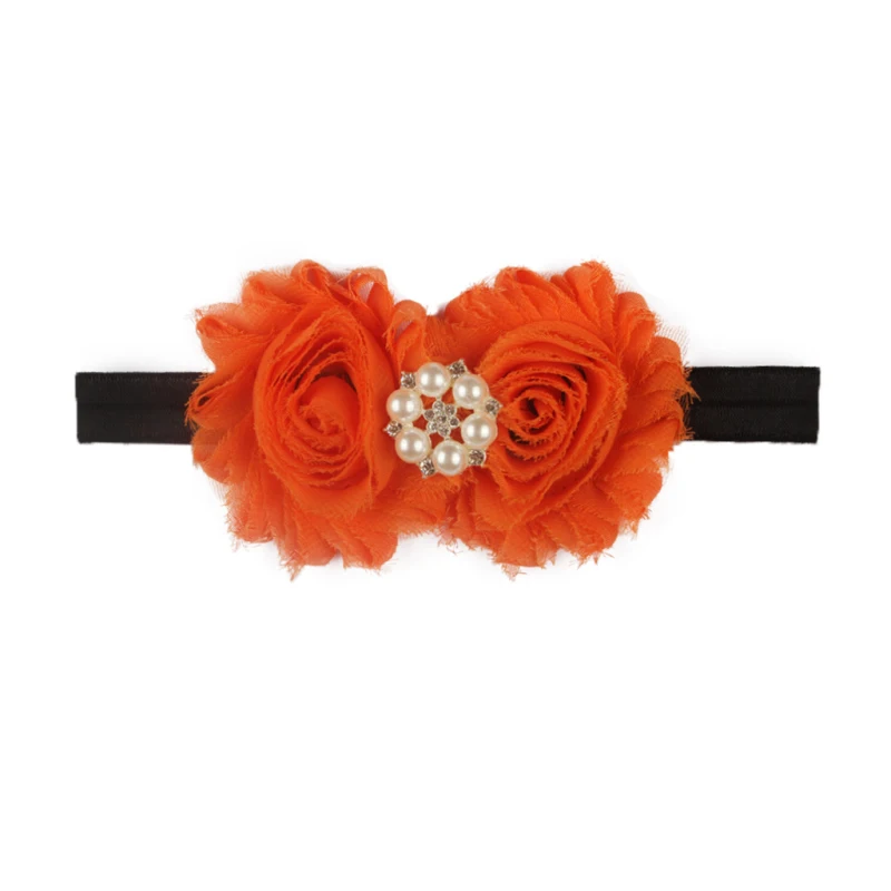 1pcs Newborn Girl Cute Sticky Beads Flower Headband Soft Elastic Halloween Decoration Gift Kids Headwear | Мать и ребенок