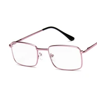 DCM Hot Luxury Small Square Glasses For Women Men Metal Frame Fashion Brand Eywear Frame Glasses Accessories Gifts